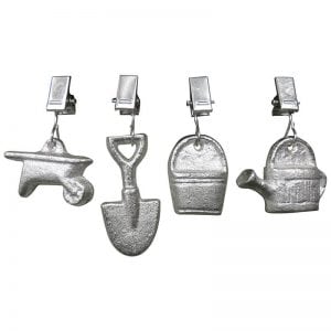 Cast Iron Table Cloth Weights - Set of 8