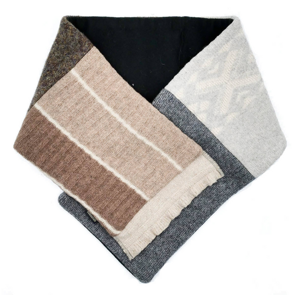 Sweater Cowl Scarf - Neutral