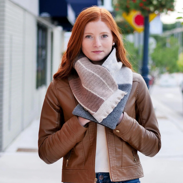 Sweater Cowl Scarf - Jewel