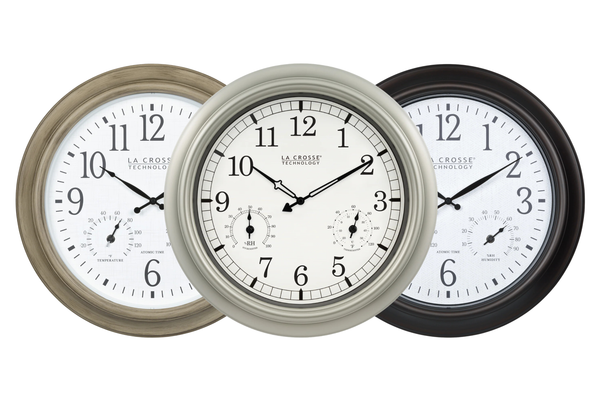 Indoor-Outdoor Atomic Wall Clock - Best Brushes