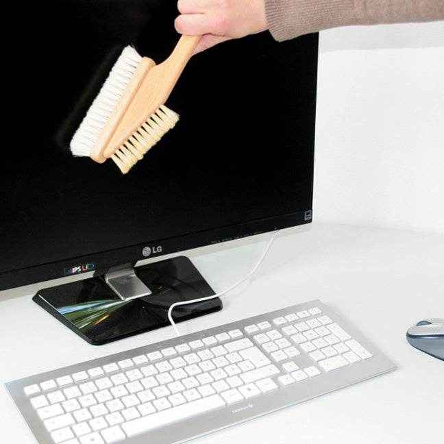 Antistatic Computer Brush with Goat Hair Bristles – Best Brushes