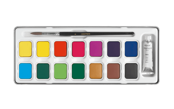 GOUACHE | Box of 15 Color Tablets
