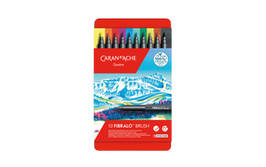 Fibralo™ Brush | Fibre-tipped Pens | Box of 10