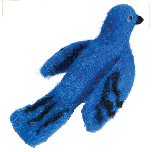 Felted Bluebird