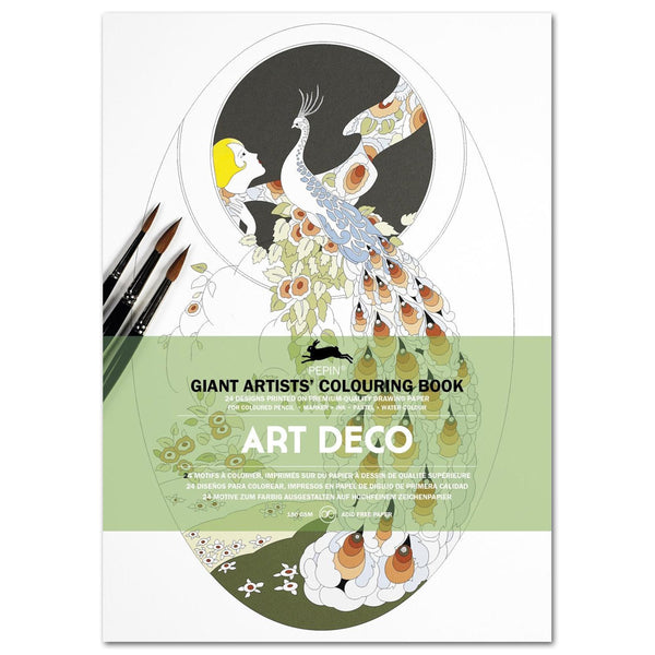 PEPIN Giant Artists' Coloring Books - ART DECO