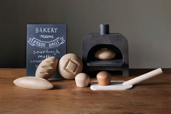Wooden Bakery Play Set