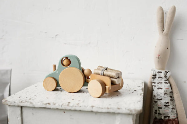 Wooden Tractor Toy