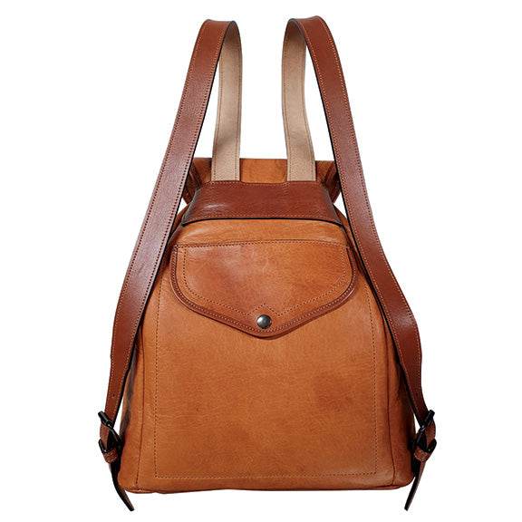 best backpack purse leather The Lady's Leather Backpack – Best Brushes