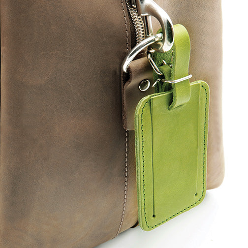 Closed Luggage Tag - Green