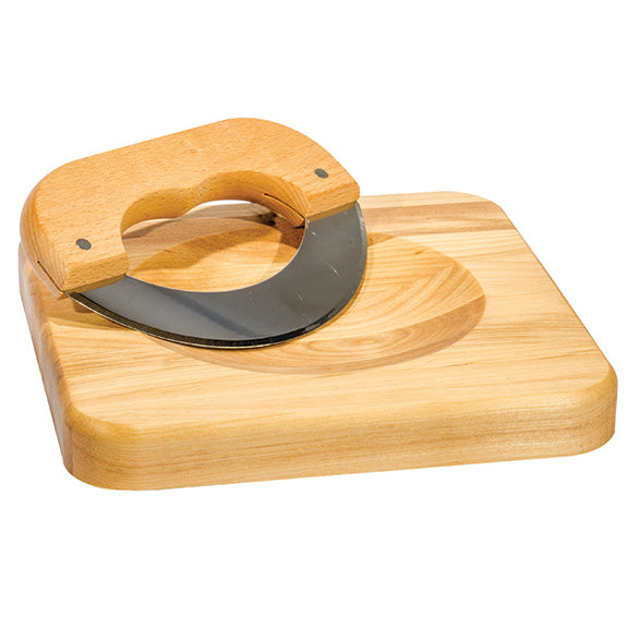 Chopping Board with Mezzaluna