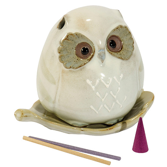 Baby Owl Incense Holder