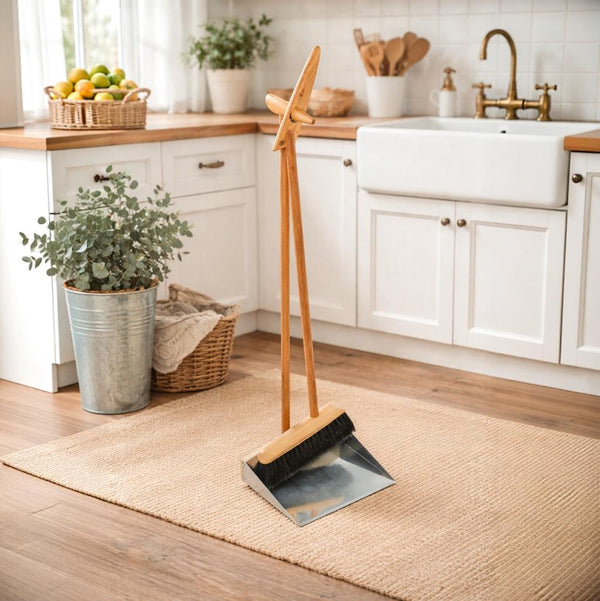 Stand-Up Sweeper & Pan - Best Brushes