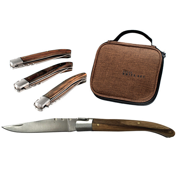 Rakau Folding Steak Knife Set