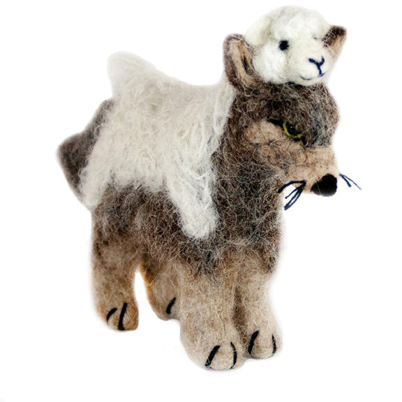 Felted Wolf in Sheep’s Clothing