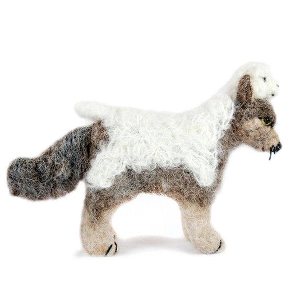 Felted Wolf in Sheep’s Clothing